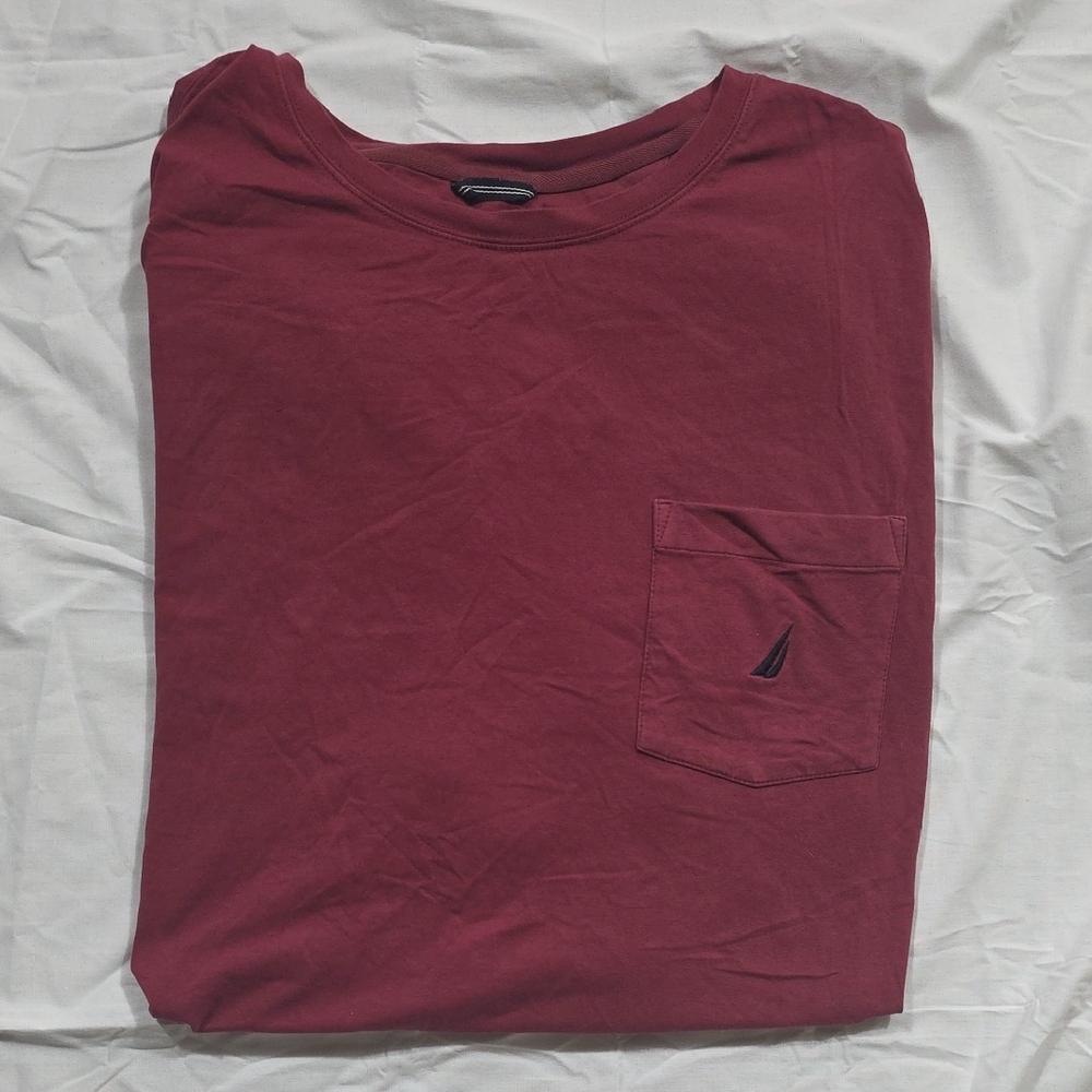 2 for $35 Nautica Men's Maroon Shirt